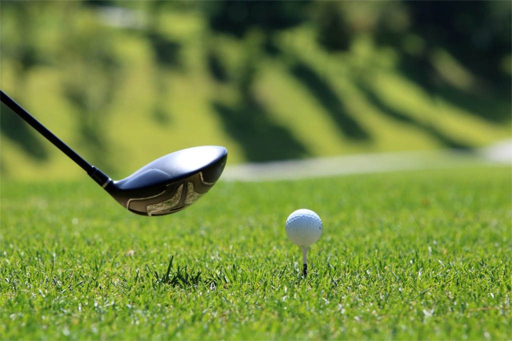 Eine Runde Golf